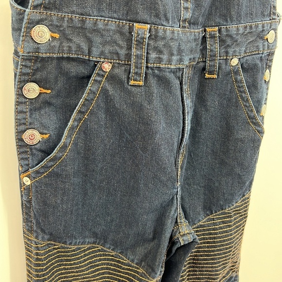 NWT’S True, religion Retro Barn overalls SZ L New - Picture 6 of 14